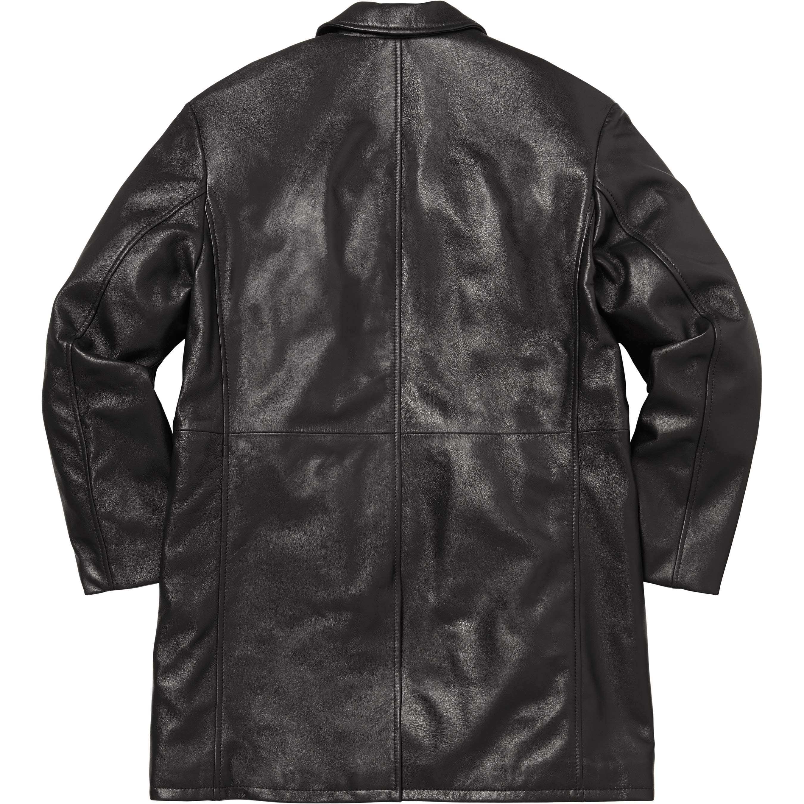 Supreme®/Schott® Leather Overcoat view 6